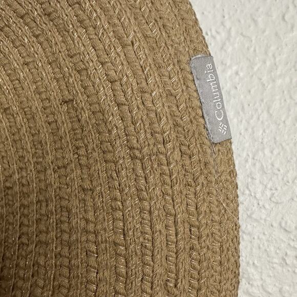 Columbia Sun Hat Wide Brim Straw NWOT New Woman OS - Picture 3 of 9